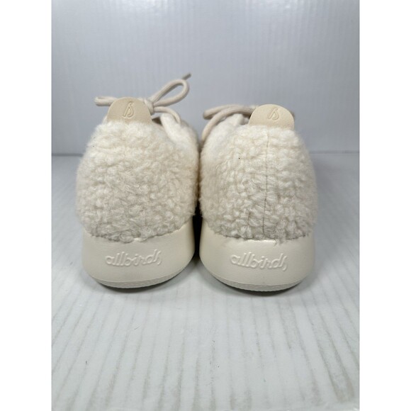 Size 11 Allbirds Wool Runner Fluffs Men Sneakers Shoes White WB1MAWW110 NEW main image 8